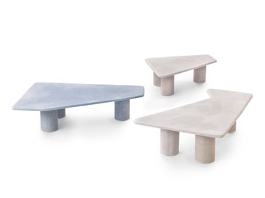 Tavolino basso in pietra naturale RE-WIND Marac