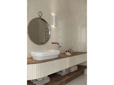 MINIATURE RIMA Glazed porcelain stoneware 3D Wall Cladding By Ceramiche ...