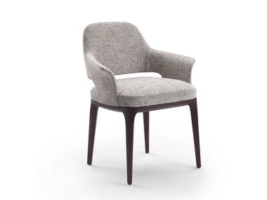 Fabric chair with armrests AMY Marelli