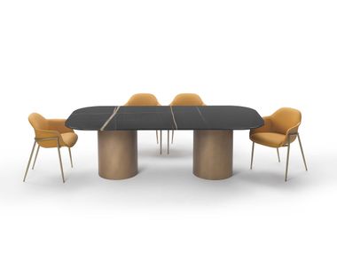 Rectangular marble table ARTHUR Marelli
