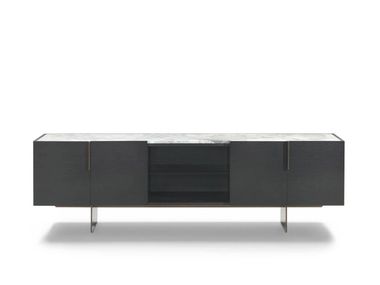 Wooden sideboard with doors GEORGE Marelli