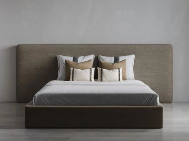 Testiera imbottita in tessuto per letto matrimoniale ISOLA X ORLY Marianna Piccolo