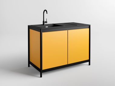 Modulo cucina freestanding FLUIDO KITCHENETTE Martex