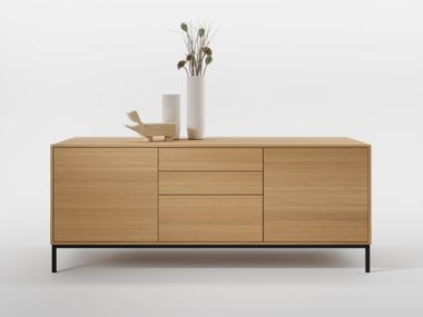 Wooden office storage unit QUADRA Martex
