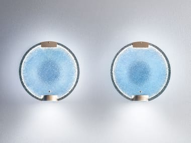 Applique a LED in vetro HORO A Masiero