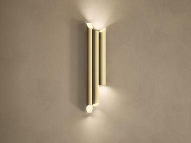 LED brass wall lamp NA-AR A3 Masiero