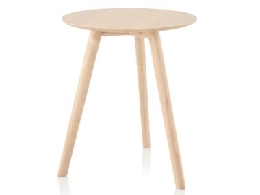 Round ash table MC3 OSSO Mattiazzi