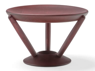 Tavolino basso in faggio MC26 PIPAIO Mattiazzi