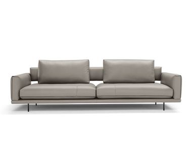 4 seater leather sofa PERCY Max Divani