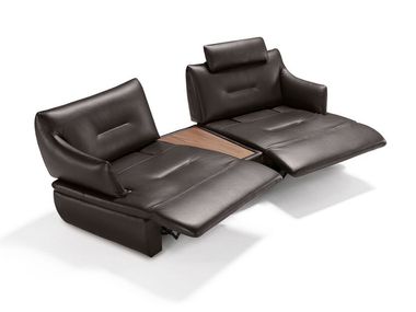 2 seater leather sofa SPECIALE Max Divani