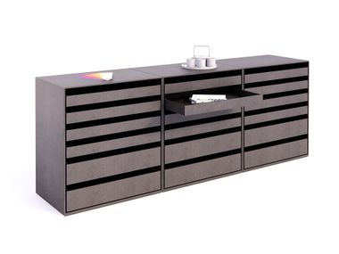 Mobile espositore con cassetti RAY MaxForm