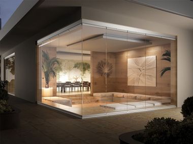 Panoramic glazing systems PAKKETTO® Metalglas Bonomi