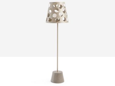 LED painted metal floor lamp BOLLE Midj