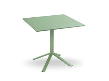 Tavolino quadrato in metallo SQUARE Midj