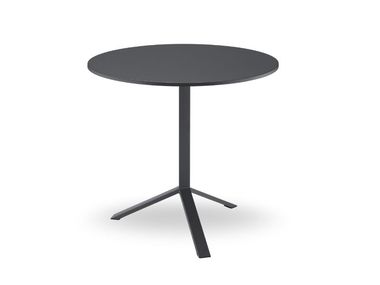 Tavolino rotondo da caffè in metallo SQUARE Midj