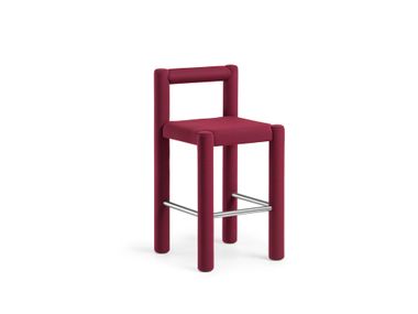 Fabric stool with footrest TU-BE Midj