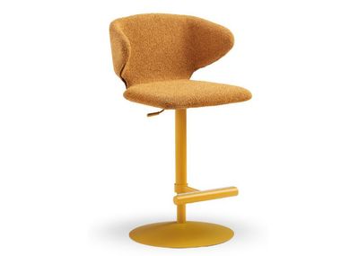 With pedestal base stool with armrests height-adjustable WRAP.1 SG BR TS Midj