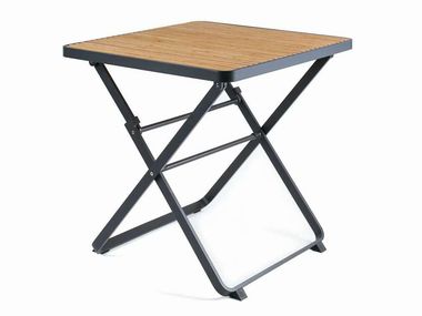 Square folding bamboo garden table MINDO 121 Mindo