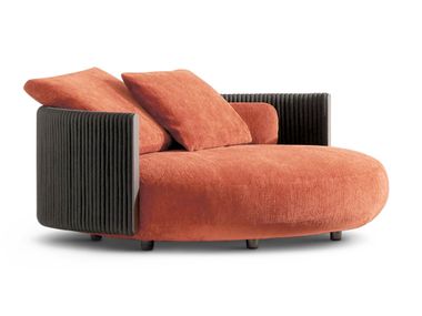 Garden armchair BÉZIER CORD OUTDOOR Minotti