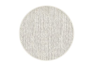 Round handmade solid-color wool rug KEIKO Minotti
