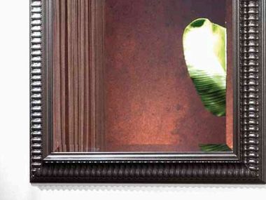 Rectangular framed wall-mounted mirror Mirror CASA +39