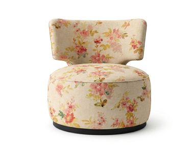 Drehbarer Loungesessel aus Stoff CAPRICHO Moanne