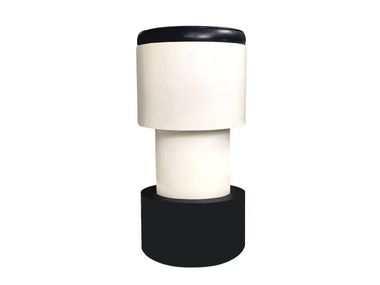 Wooden stool with padded seat RADICAL Moanne