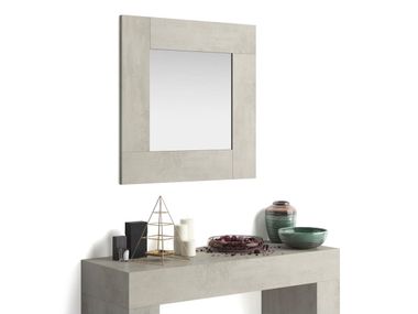 Specchio quadrato con cornice in nobilitato da parete EVOLUTION Mobili Fiver