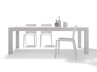 Rectangular extending ash dining table RACHELE Mobili Fiver
