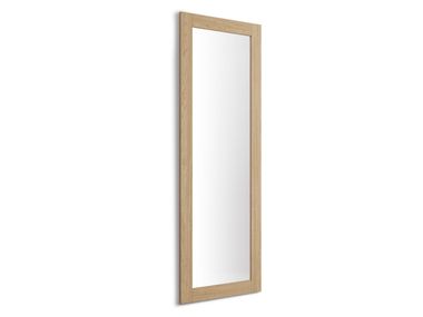 Specchio da parete rettangolare con cornice in rovere RACHELE Mobili Fiver