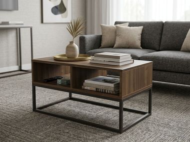 Low rectangular coffee table URBAN CM04 Mobilspazio