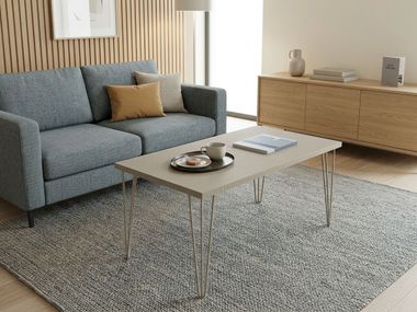 Rectangular melamine-faced chipboard coffee table URBAN TV19 Mobilspazio