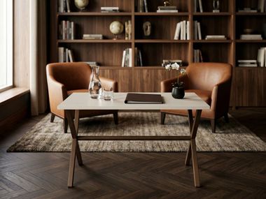 Rectangular melamine-faced chipboard coffee table URBAN TV25 Mobilspazio