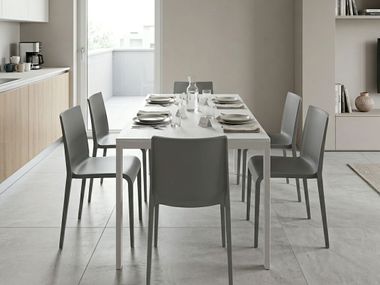 Rectangular melamine-faced chipboard table URBAN TV37 Mobilspazio