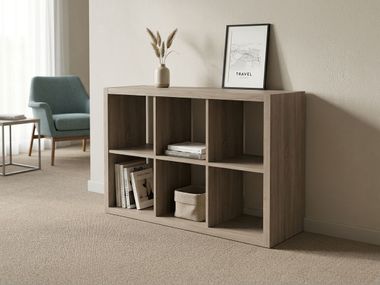 Open double-sided bookcase ZEUS LB 06 Mobilspazio