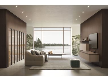 MILLERIGHE COLOR M112 Parete attrezzata By Mobiltesino