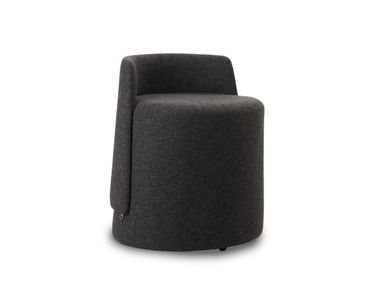 Pouf rotondo in tessuto BOLERO R28 Mobitec