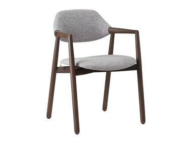 Sedia in tessuto con braccioli KNUT Mobitec