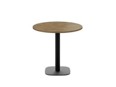 Round solid wood table LAS PALMAS Mobitec