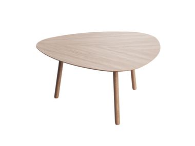Triangular wooden table MADS T0100 Mobitec