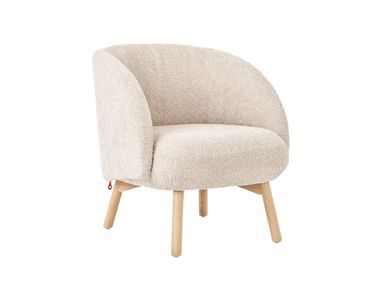 Poltroncina in tessuto con braccioli THALIA R01 Mobitec