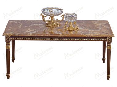Rectangular marble high side table ELITE Modenese Luxury Interiors
