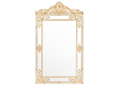 Framed wall-mounted wooden mirror GOLDEN RADIANCE GRAND Modenese Luxury Interiors
