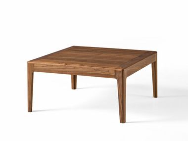 Quadratischer Kaffeetisch aus Holz DOMINO Modesign