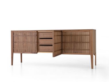 Sideboard aus Holz mit Flügeltüren SHANGHAI Modesign
