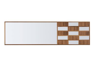 Specchio rettangolare in legno da parete SINGAPORE Modesign
