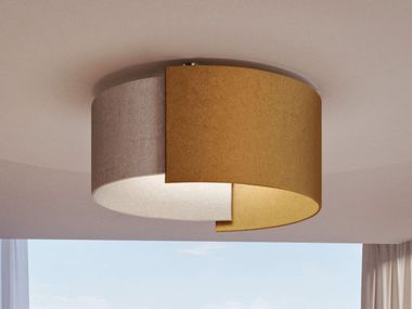 LED fabric ceiling lamp ALCO Modo Luce