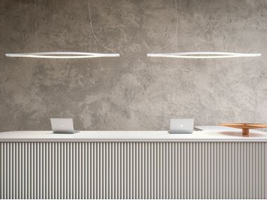 LED painted metal pendant lamp GALILEO LOUNGE Modo Luce