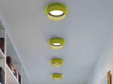 LED painted metal ceiling light HAMMER Modo Luce