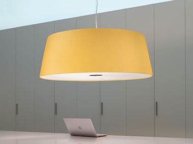Acoustic LED fabric pendant lamp MILLELUCI SOFT Modo Luce